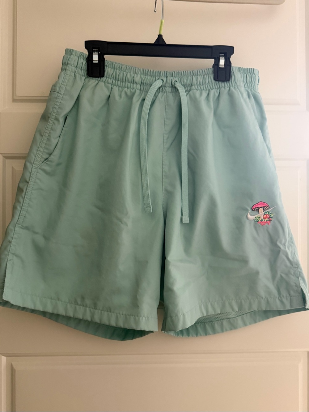 Nike Mint Green Mesh Athletic Shorts